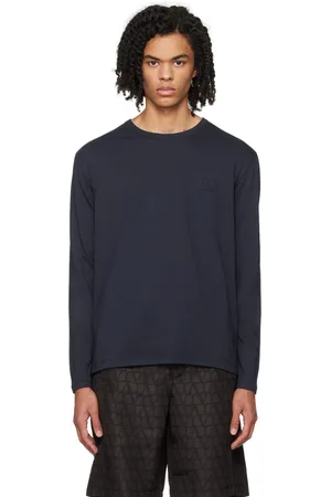 VALENTINO Appliqué Long Sleeve T-Shirt