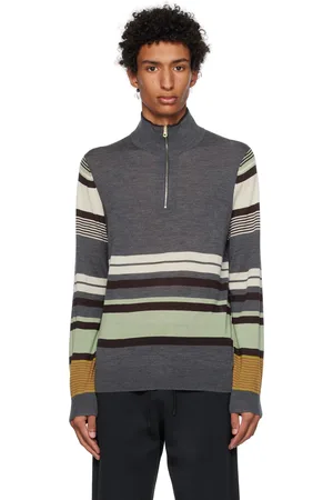 Paul Smith Gray Stripe Sweater
