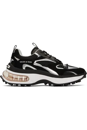 Dsquared2 Black & White Bubble Sneakers