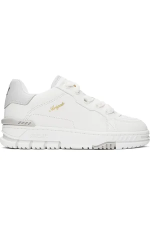 Axel Arigato White & Gray Area Haze Sneakers