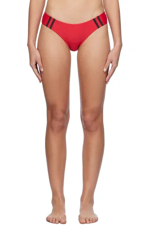 Miaou Red Gina Bikini Bottoms