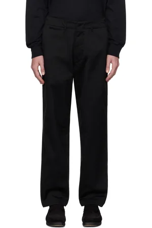 NANAMÍCA Black Wide Chino Trousers