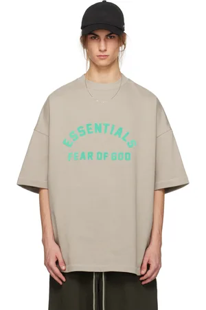 FEAR OF GOD Gray Crewneck T-Shirt