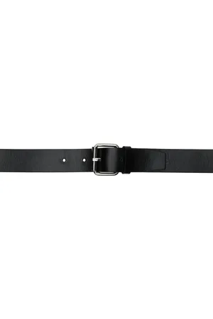 032c Double Buckle Leather Belt