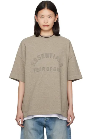 FEAR OF GOD Gray Bonded T-Shirt