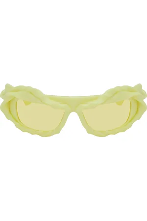 OTTOLINGER Yellow Twisted Sunglasses