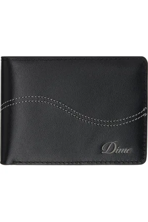 DIME Black Cursive Bifold Wallet