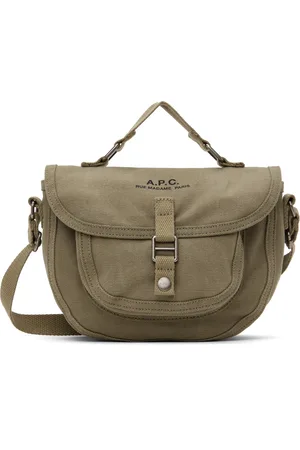 A.P.C. Khaki Recuperation Bag