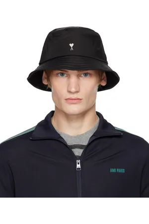 Ami Black Ami de Coeur Stud Bucket Hat