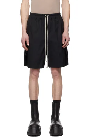 Rick Owens Black Hollywood Boxer Shorts