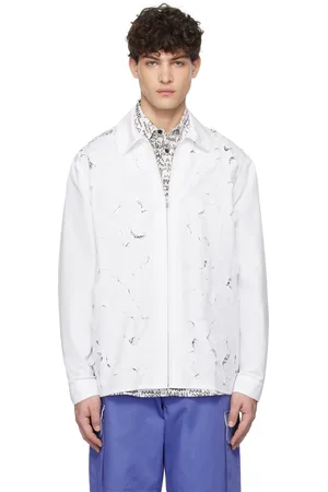 Marni White Cut Out Long Sleeve Shirt