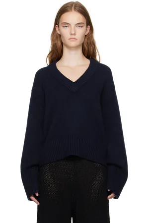 Lisa Yang Navy Aletta Sweater