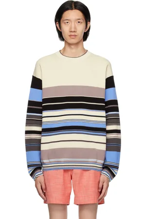 Paul Smith Off-White Striped Sweater