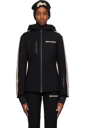 Palm Angels Black Stripe Ski Jacket