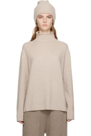 Lisa Yang Beige Clio Turtleneck
