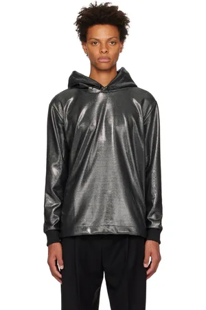 HUGO BOSS Black & Silver Descolar Hoodie