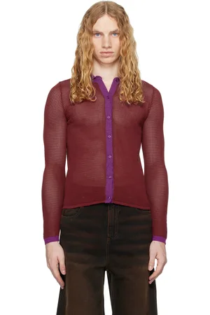 ECKHAUS LATTA Red & Purple Twyla Shirt