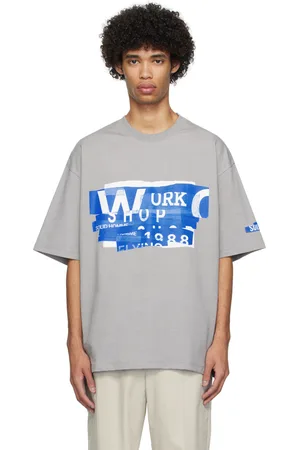 Solid Gray Graphic T-Shirt