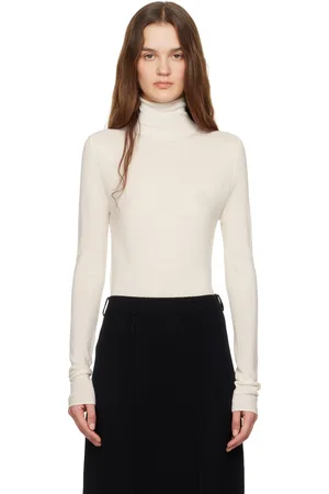 Lisa Yang Off-White Lory Turtleneck