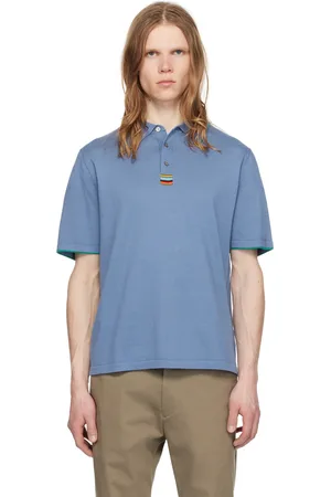 Paul Smith Blue Striped Polo