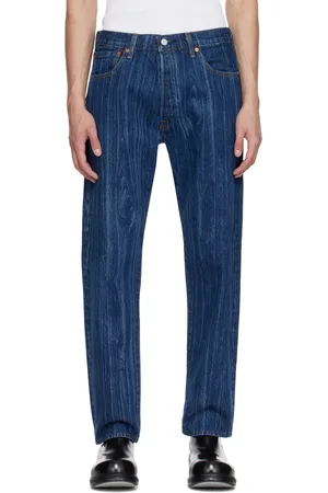 KARMUEL YOUNG Laser Print Jeans