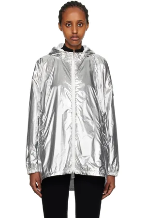 Moncler Silver Jubba Reversible Jacket