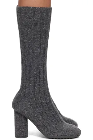 Bottega Veneta Gray Atomic Boots