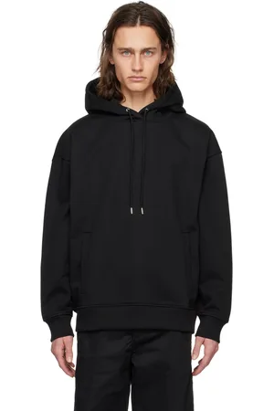 HUGO BOSS Black Drawstring Hoodie