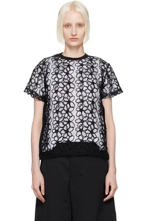 Comme des Garçons Black Paneled T-Shirt