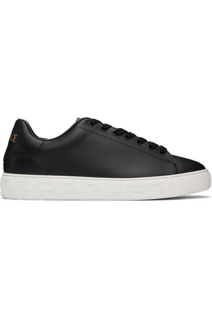 VERSACE Black Greca Sneakers