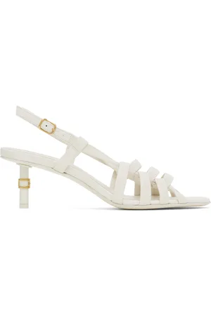 Chloé Off-White Marcie Heeled Sandals