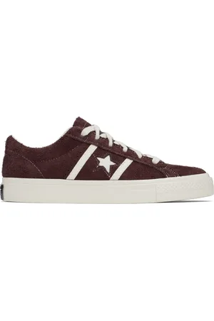 Converse Burgundy CONS One Star Academy Pro Suede Sneakers