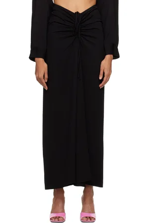 CHRISTOPHER ESBER Ruched Maxi Skirt