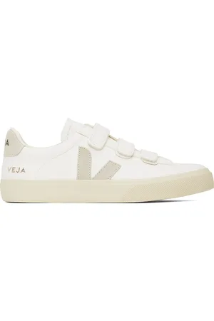 Veja White Recife ChromeFree Leather Sneakers