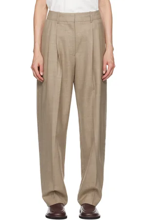STUDIO NICHOLSON Beige Sperro Trousers