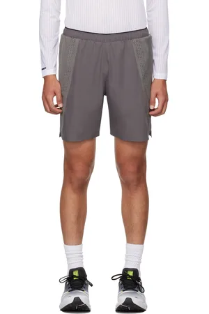 Soar Running Gray Long Run Shorts
