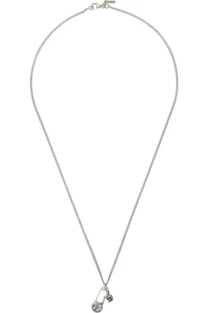 EMANUELE BICOCCHI Pin & Skull Pendant Necklace