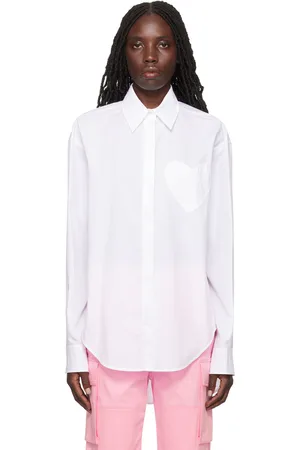 Moschino White Pocket Blouse