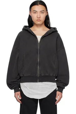 Entire Studios Black Thermal Hoodie