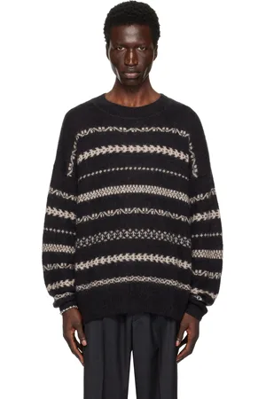 Isabel Marant Black & Beige Amory Sweater