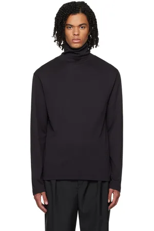 LEMAIRE Gray Long Sleeve Turtleneck