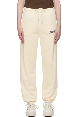 Sporty & Rich Beige Team Lounge Pants