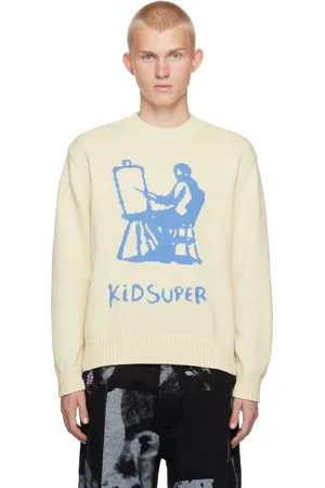 KIDSUPER STUDIOS Off-White Painter Graphic Sweater