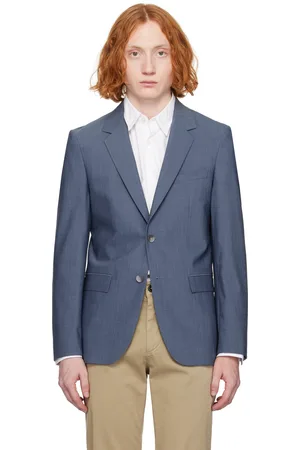 HUGO BOSS Blue Slim-Fit Blazer