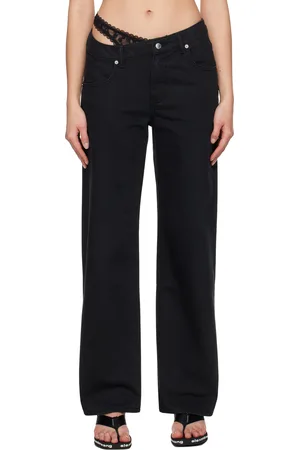 Alexander Wang Black Pre-Styled Denim Jeans