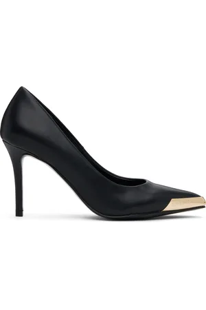 VERSACE Black Scarlett Heels