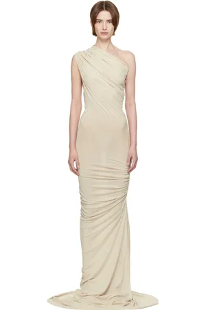 Entire Studios Gray Pillar Maxi Dress