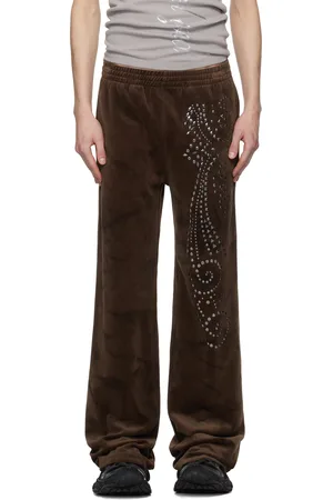 Praying Velvet Flared Sweatpants