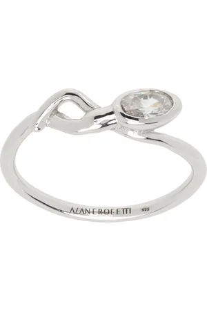ALAN CROCETTI Silver Lucky One Ring