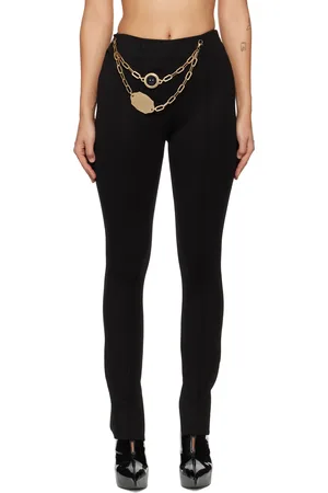 AREA Chain Plate Belt Leggings